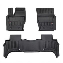 Tappetini per auto Proline 3D compatibili con Land Rover Range Rover Sport II 2013-2022 su misura in gomma | Tipo Auto: SUV | Set di tappetini premium | Materiale TPE durevole | Bordi più alti
